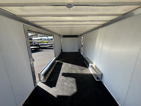 New 2027 ALCOM XPRESS 8.5X24 Car Hauler w/ Side Escape Door 10K GVWR