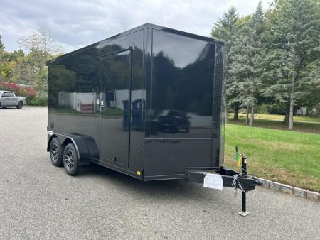 New 2027 Look Trailers 7X14 with Ramp and side Door, 7,000 lb. GVWR Cargo / Enclosed Trailer