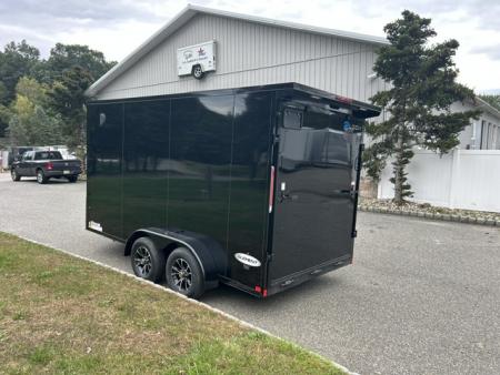 New 2027 Look Trailers 7X14 with Ramp and side Door, 7,000 lb. GVWR Cargo / Enclosed Trailer