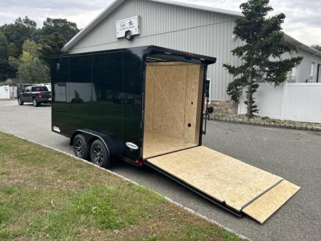 New 2027 Look Trailers 7X14 with Ramp and side Door, 7,000 lb. GVWR Cargo / Enclosed Trailer