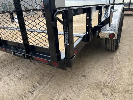 New 2027 PJ Trailers 12' ATV Utility U7 Utility Trailer