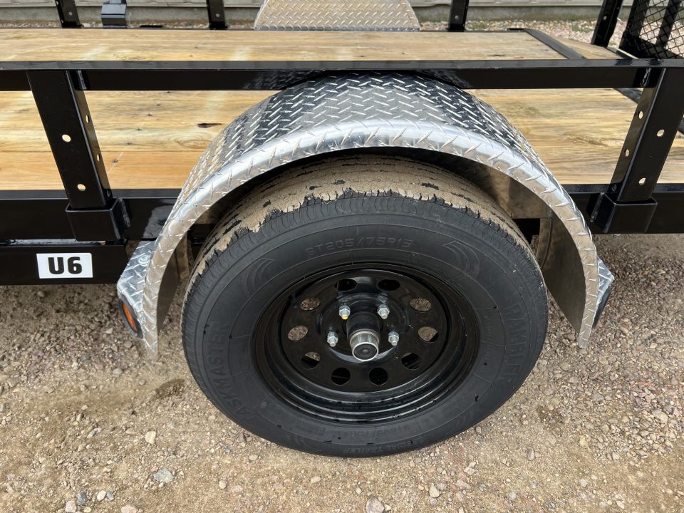 New 2027 PJ Trailers 10' Utility U6 Utility Trailer