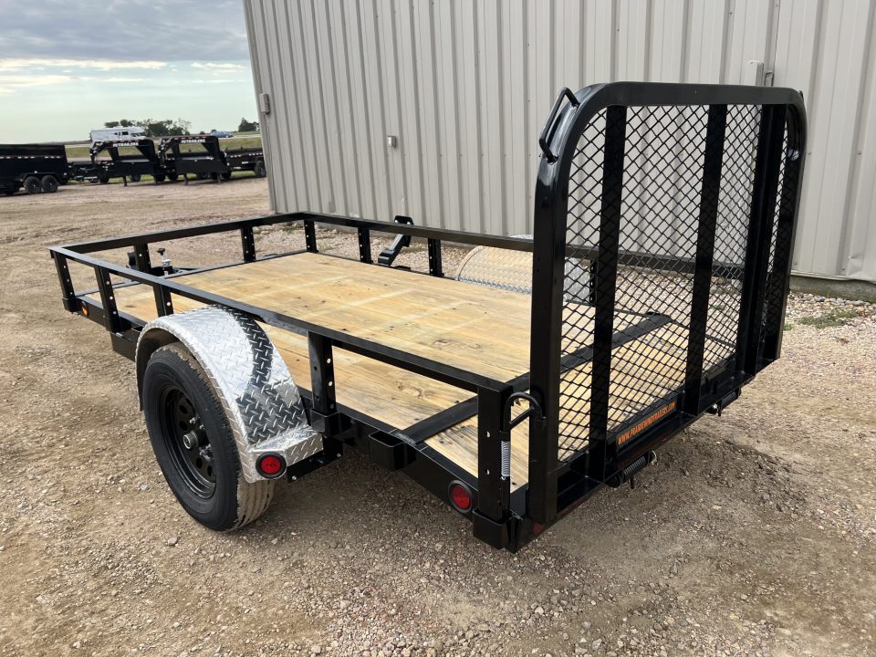 New 2027 PJ Trailers 10' Utility U6 Utility Trailer