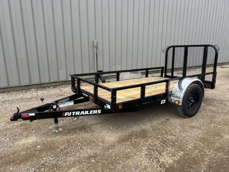 New 2027 PJ Trailers 10' Utility U6 Utility Trailer