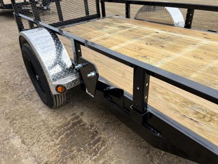 New 2027 PJ Trailers 10' Utility U6 Utility Trailer