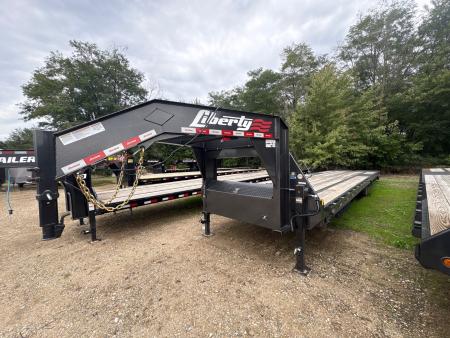 New 2026 Liberty 40FT LF 15.9K - GVWR | Gooseneck Flatbed Trailer
