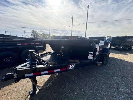 New 2026 PJ 16FT DT1 15.4K - GVWR | Telescopic Dump Trailer