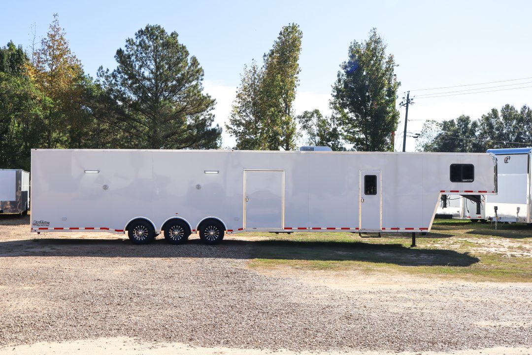 New 2026 8.5x48 Vintage Living Quarters Race Trailer