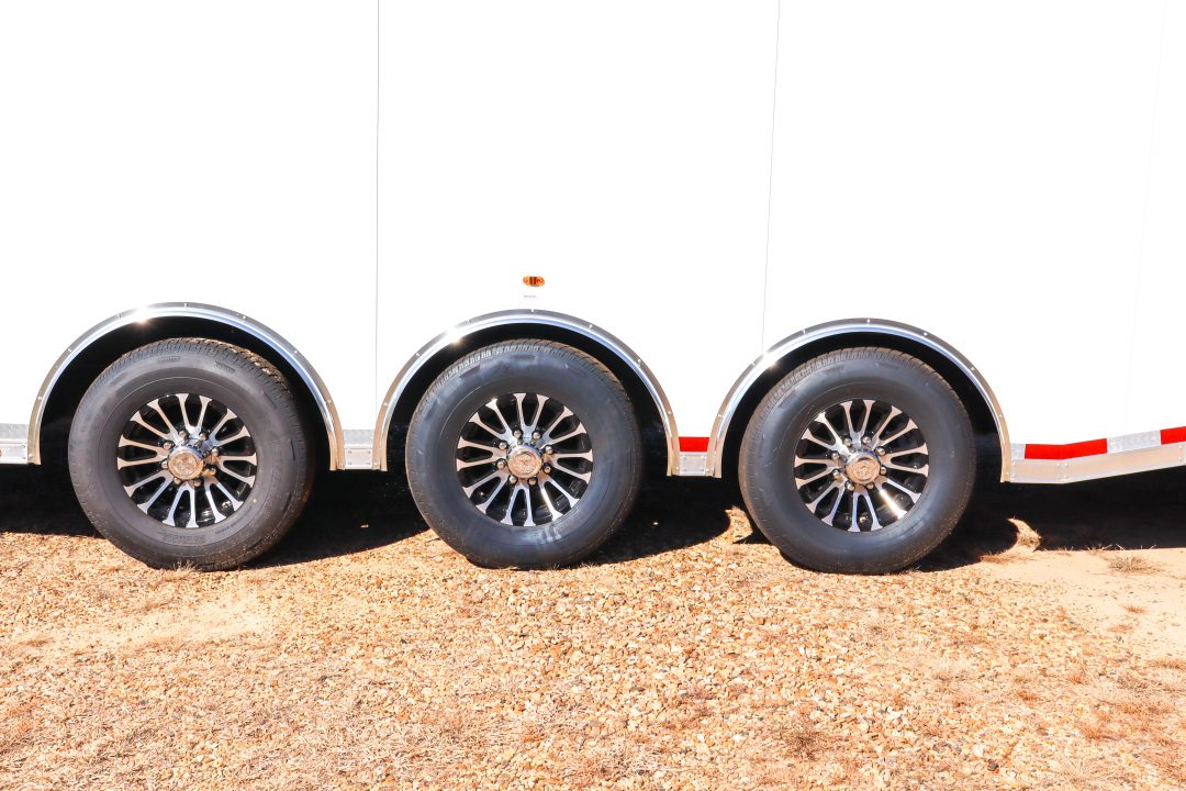 New 2026 8.5x48 Vintage Living Quarters Race Trailer