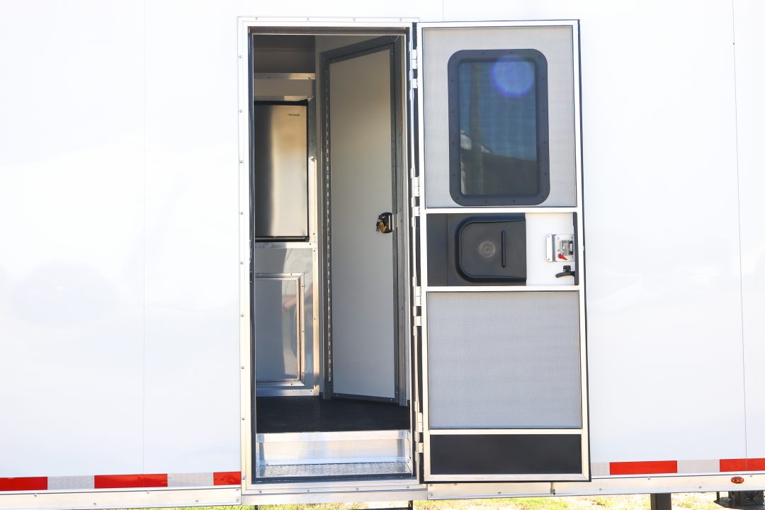 New 2026 8.5x48 Vintage Living Quarters Race Trailer