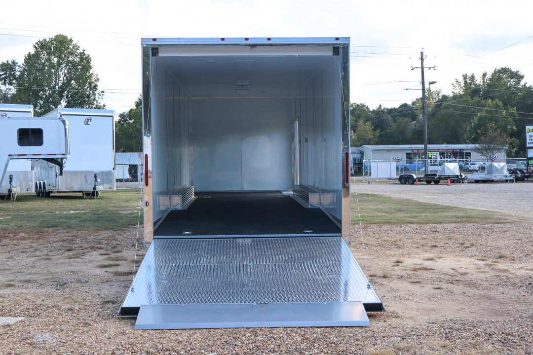 New 2026 8.5x48 Vintage Living Quarters Race Trailer