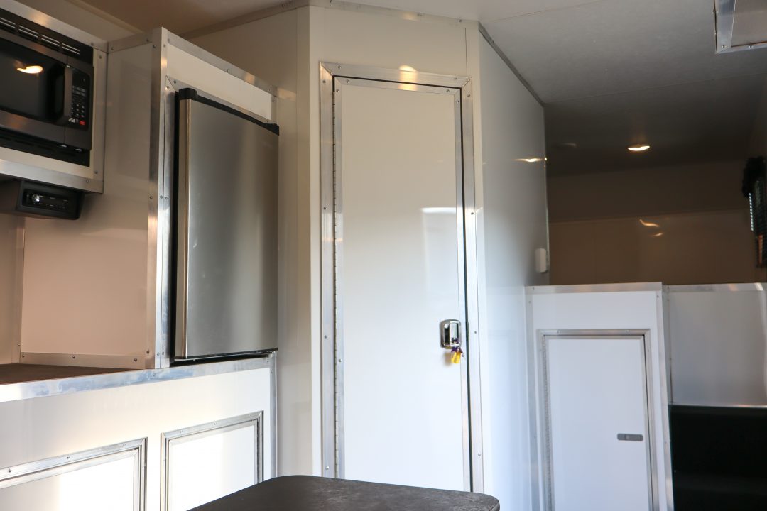 New 2026 8.5x48 Vintage Living Quarters Race Trailer