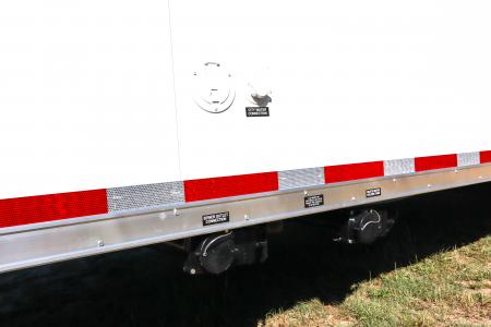 New 2026 8.5x48 Vintage Living Quarters Race Trailer