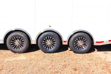 New 2026 8.5x48 Vintage Living Quarters Race Trailer