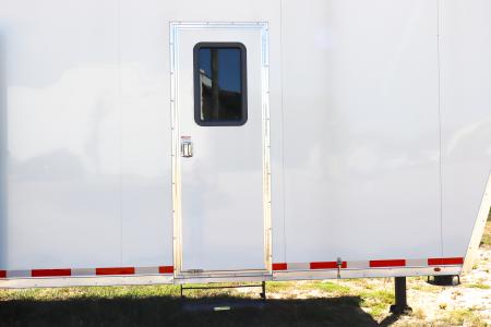 New 2026 8.5x48 Vintage Living Quarters Race Trailer