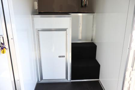 New 2026 8.5x48 Vintage Living Quarters Race Trailer