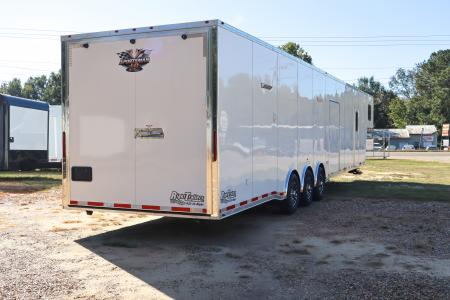 New 2026 8.5x48 Vintage Living Quarters Race Trailer