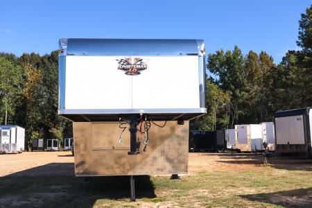 New 2026 8.5x48 Vintage Living Quarters Race Trailer