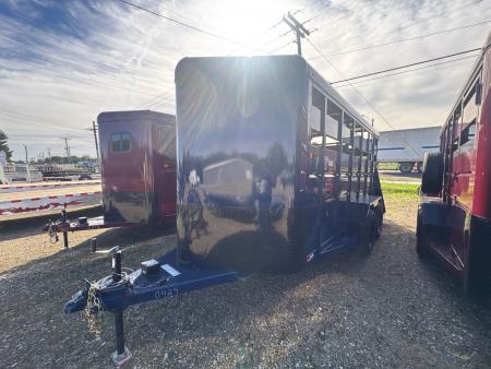 New 2027 Valley 16FT Stock 7K - GVWR | Livestock Trailer