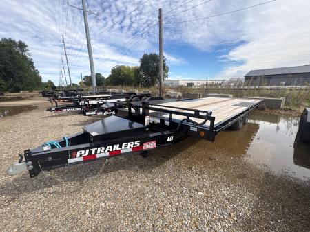 New 2027 PJ 22FT T8 14K - GVWR | Deckover Tilt Trailer