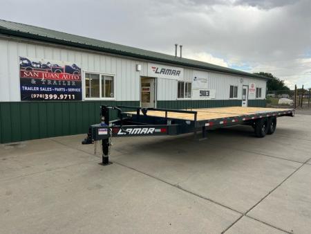 New 2027 Lamar Trailers 102 x24' Deckover Flatbed Trailer