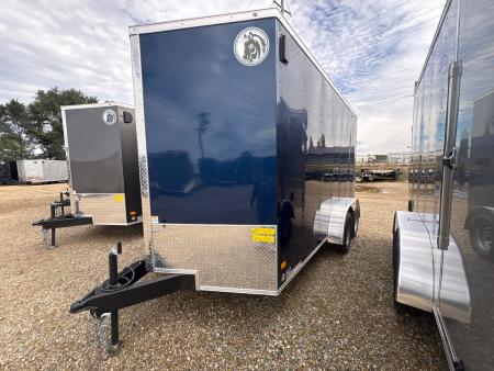 New 2027 Darkhorse 7X14 DHW 7K - GVWR | Wedge Nose Cargo Trailer