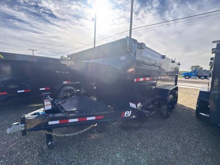 New 2027 PJ 14FT DT1 15.4K - GVWR | Telescopic Dump Trailer