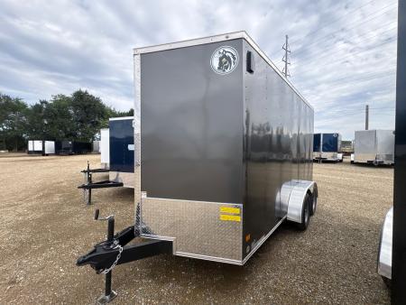 New 2027 Darkhorse 7X14 DHW 7K - GVWR | Wedge Nose Cargo Trailer