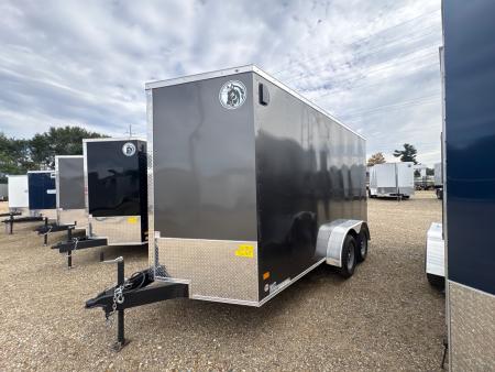 New 2027 Darkhorse 7X14 DHW 7K - GVWR | Wedge Nose Cargo Trailer
