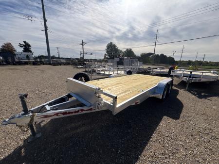 New 2027 Wolverine 7X18 5 Series 7K - GVWR | Aluminum Tandem Axle Utility Trailer