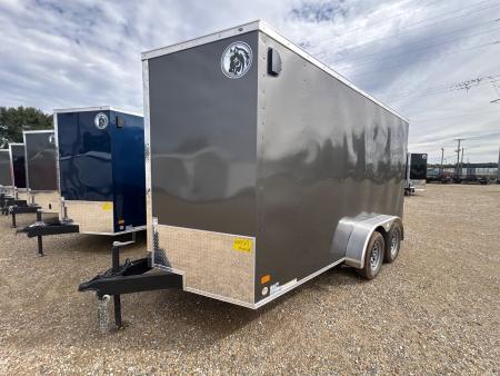 New 2027 Darkhorse 7X14 DHW 7K - GVWR | Wedge Nose Cargo Trailer