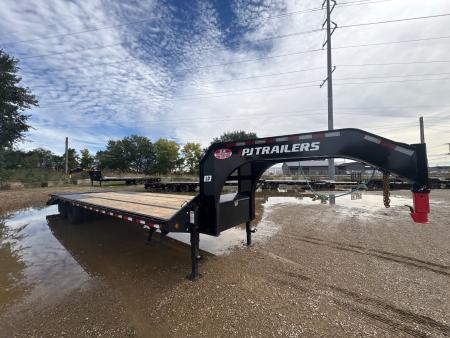 New 2027 PJ 30FT LD 25K - GVWR | Gooseneck Equipment Trailer