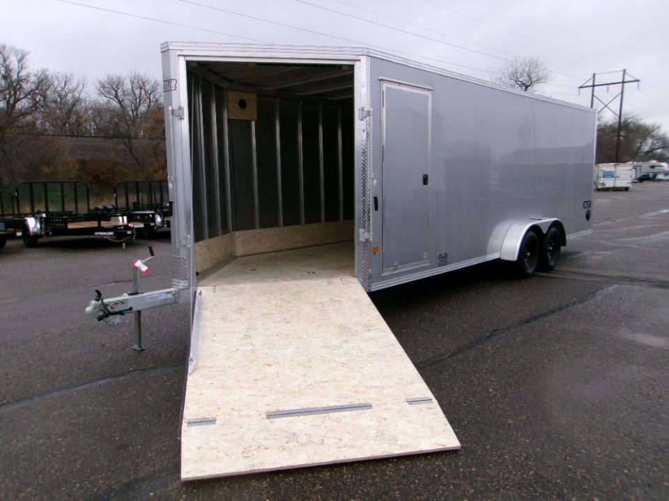 New 2026 E-Z Hauler EZES7X22XLTP-LMSD25 Snowmobile Trailer