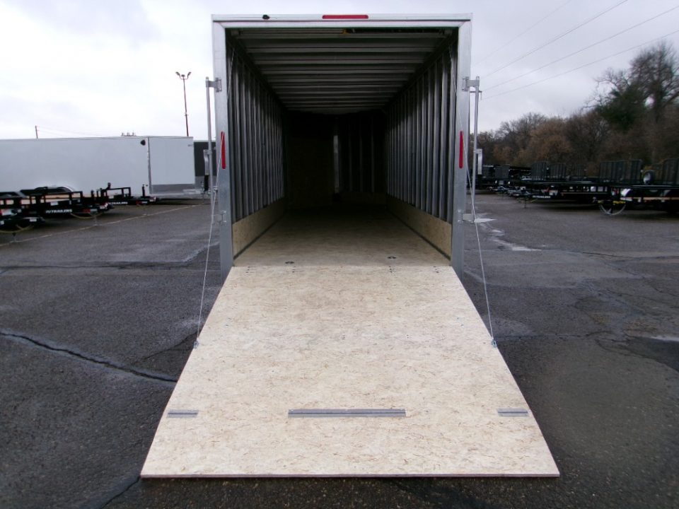 New 2026 E-Z Hauler EZES7X22XLTP-LMSD25 Snowmobile Trailer