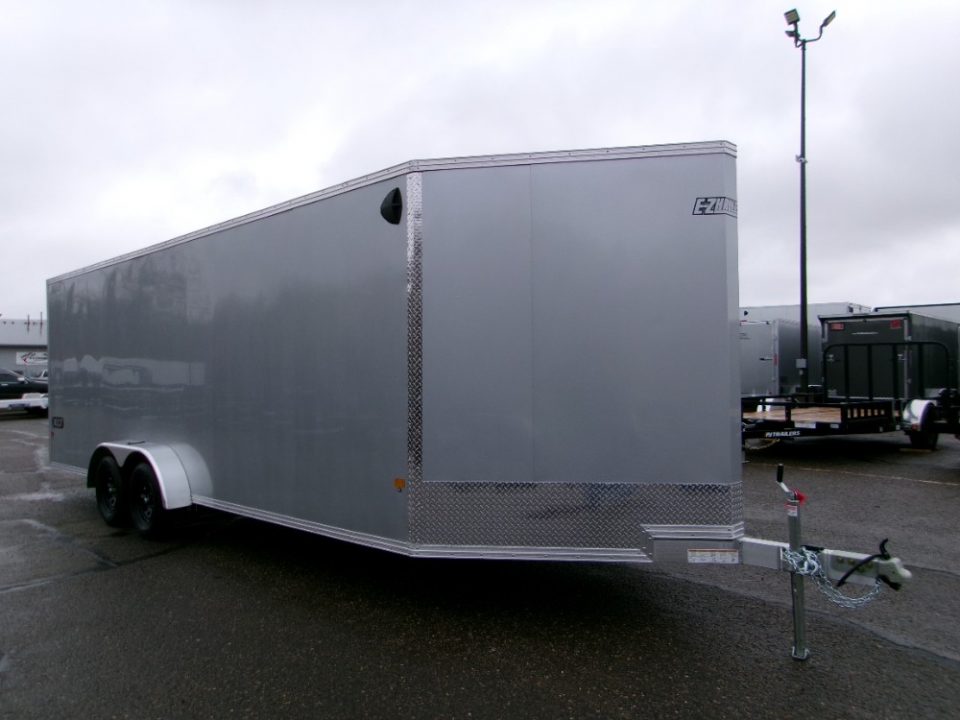 New 2026 E-Z Hauler EZES7X22XLTP-LMSD25 Snowmobile Trailer