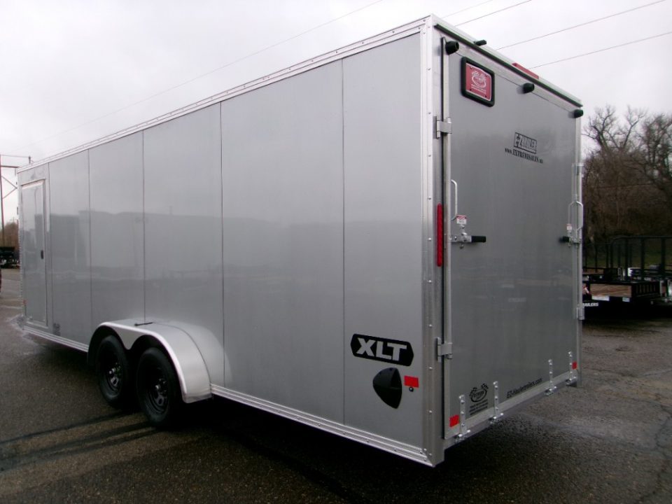 New 2026 E-Z Hauler EZES7X22XLTP-LMSD25 Snowmobile Trailer