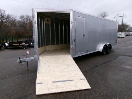New 2026 E-Z Hauler EZES7X22XLTP-LMSD25 Snowmobile Trailer