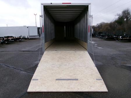 New 2026 E-Z Hauler EZES7X22XLTP-LMSD25 Snowmobile Trailer