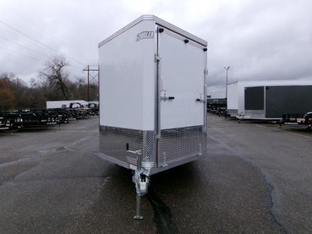 New 2026 E-Z Hauler EZES7X18XLTP-LMSD25 Snowmobile Trailer