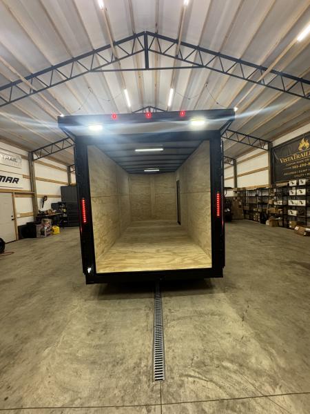New 2027 PowerLine Cargo 7x16x7TA Barn Door Cargo / Enclosed Trailer
