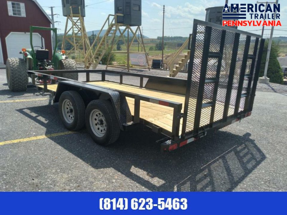 New Quality Trailers General Duty Landscaper/ 82"x 14’ - 7000 GVWR