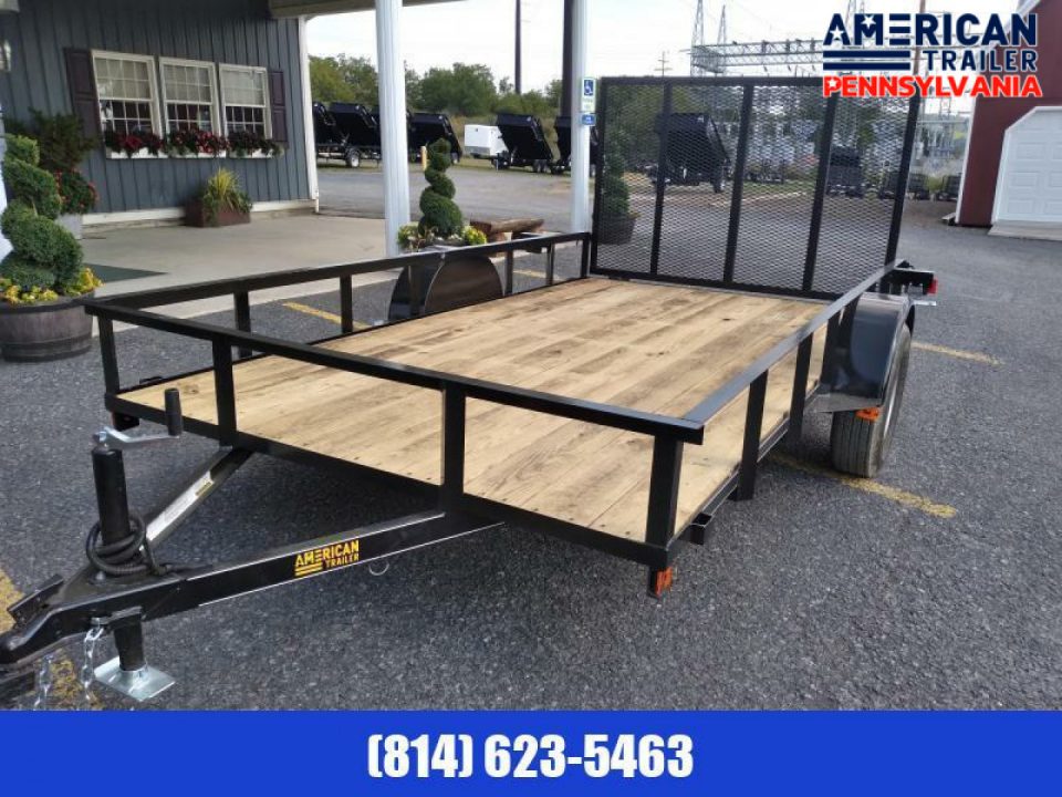 New Quality Trailers Economy Utility Trailer / 2990 GVWR / 77"x12'