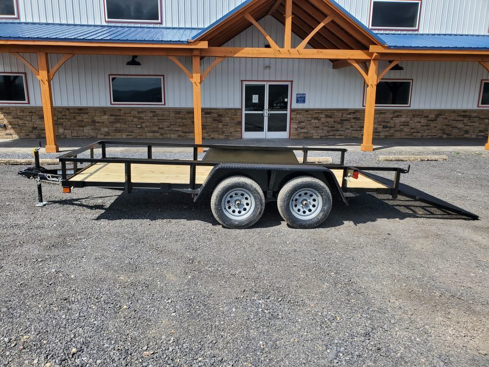 New Quality Trailers Econ-B Landscape Trailer / 77"X14' / 7000 GVWR