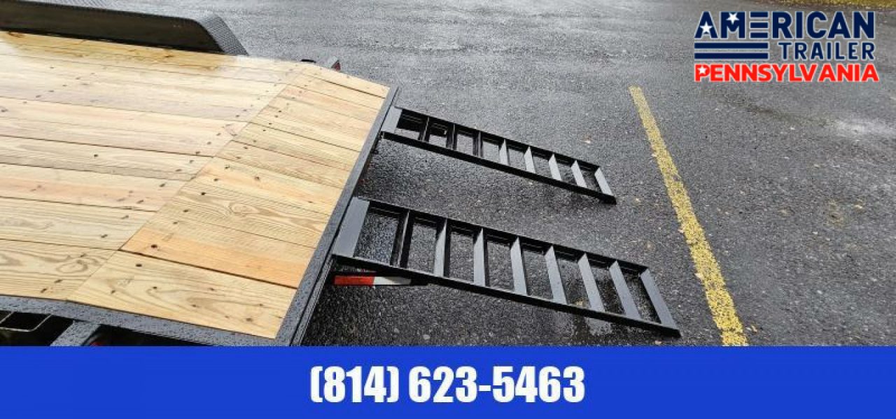 New Quality Trailers General Duty Wood Deck Car Hauler / 7000 GVWR / 16'