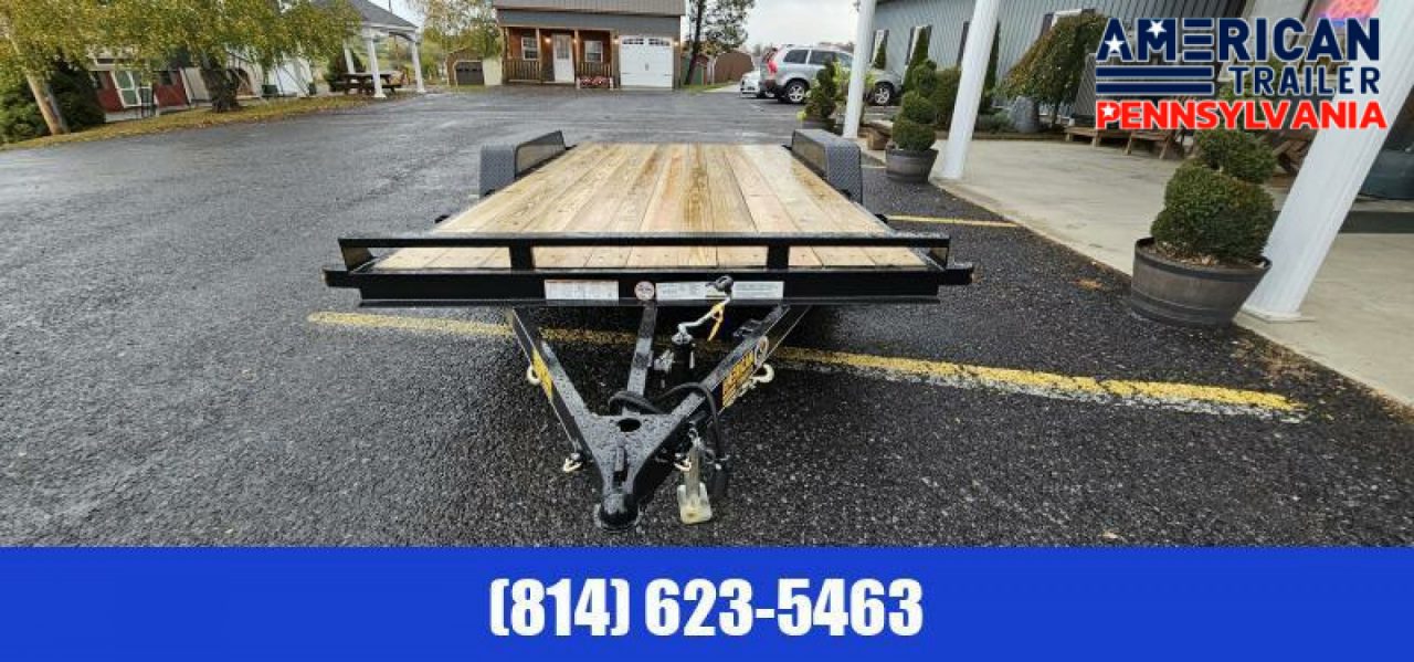 New Quality Trailers General Duty Wood Deck Car Hauler / 7000 GVWR / 16'