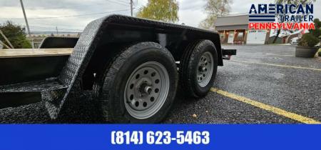 New Quality Trailers General Duty Wood Deck Car Hauler / 7000 GVWR / 16'