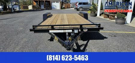 New Quality Trailers Pro Grade Wood Deck Car Hauler - 8500 GVWR - 18'