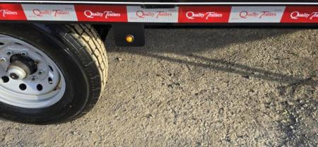 New Quality Trailers Pro Deckover / 16k GVWR / 23' / Pop Up Dove Tail