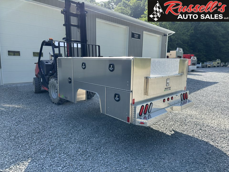New Martin Truck Bodies Aluminum SSB Service Body 8' SRW Service Bodies