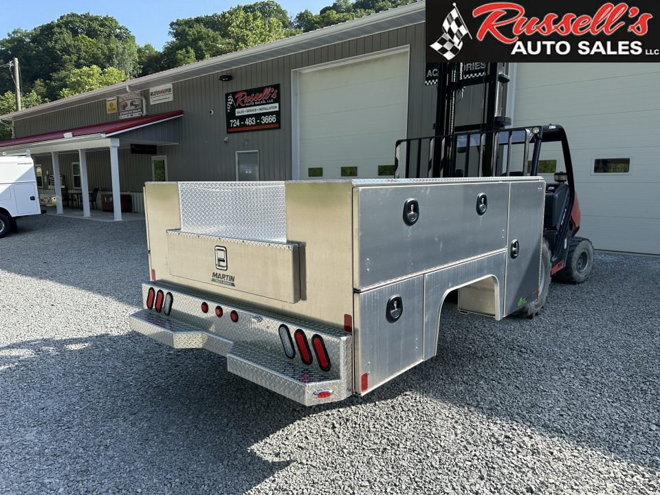 New Martin Truck Bodies Aluminum SSB Service Body 8' SRW Service Bodies